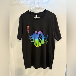 Phish Concert Bella Canvas Black Tee with Vibrant Graphic